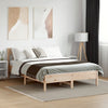 Stella Homewares Bed Frame without Mattress 135x190 cm Solid Wood Pine
