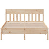 Stella Homewares Bed Frame without Mattress 135x190 cm Solid Wood Pine