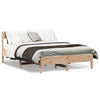 Stella Homewares Bed Frame without Mattress 135x190 cm Solid Wood Pine