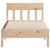 Stella Homewares Bed Frame without Mattress 90x190 cm Solid Wood Pine