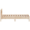 Stella Homewares Bed Frame without Mattress 90x190 cm Solid Wood Pine