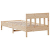Stella Homewares Bed Frame without Mattress 90x190 cm Solid Wood Pine