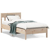 Stella Homewares Bed Frame without Mattress 90x190 cm Solid Wood Pine