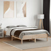 Stella Homewares Bed Frame without Mattress 135x190 cm Solid Wood Pine