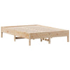 Stella Homewares Bed Frame without Mattress 135x190 cm Solid Wood Pine