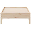 Stella Homewares Bed Frame without Mattress 90x190 cm Solid Wood Pine