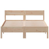 Stella Homewares Bed Frame without Mattress 150x200 cm Solid Wood Pine