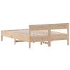 Stella Homewares Bed Frame without Mattress 150x200 cm Solid Wood Pine