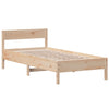 Stella Homewares Bed Frame without Mattress 90x190 cm Solid Wood Pine