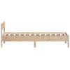 Stella Homewares Bed Frame without Mattress 90x190 cm Solid Wood Pine