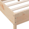 Stella Homewares Bed Frame without Mattress 90x190 cm Solid Wood Pine