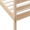 Stella Homewares Bed Frame without Mattress 137x187 cm Double Solid Wood Pine