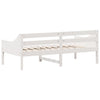 Stella Homewares Day Bed without Mattress White 90x190 cm Solid Wood Pine