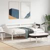 Stella Homewares Day Bed without Mattress White 90x190 cm Solid Wood Pine