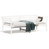 Stella Homewares Day Bed without Mattress White 90x190 cm Solid Wood Pine