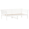 Stella Homewares Day Bed without Mattress White 90x190 cm Solid Wood Pine