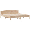 Stella Homewares Bed Frame without Mattress 183x203 cm King Solid Wood Pine