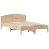 Stella Homewares Bed Frame without Mattress 150x200 cm Solid Wood Pine