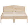 Stella Homewares Bed Frame without Mattress 150x200 cm Solid Wood Pine