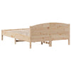 Stella Homewares Bed Frame without Mattress 150x200 cm Solid Wood Pine