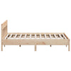 Stella Homewares Bed Frame without Mattress 183x203 cm King Solid Wood Pine