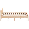 Stella Homewares Bed Frame without Mattress 183x203 cm King Solid Wood Pine