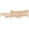 Stella Homewares Bed Frame without Mattress 183x203 cm King Solid Wood Pine