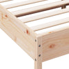 Stella Homewares Bed Frame without Mattress 183x203 cm King Solid Wood Pine