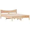 Stella Homewares Bed Frame without Mattress 150x200 cm Solid Wood Pine