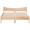 Stella Homewares Bed Frame without Mattress 150x200 cm Solid Wood Pine