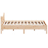 Stella Homewares Bed Frame without Mattress 150x200 cm Solid Wood Pine