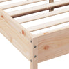 Stella Homewares Bed Frame without Mattress 150x200 cm Solid Wood Pine