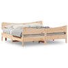 Stella Homewares Bed Frame without Mattress 183x203 cm King Solid Wood Pine