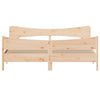 Stella Homewares Bed Frame without Mattress 183x203 cm King Solid Wood Pine