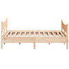 Stella Homewares Bed Frame without Mattress 183x203 cm King Solid Wood Pine
