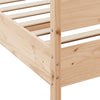 Stella Homewares Bed Frame without Mattress 183x203 cm King Solid Wood Pine
