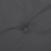 Stella Homewares Lowback Chair Cushions 6 pcs Melange Anthracite 100x50x4 cm Fabric