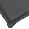 Stella Homewares Lowback Chair Cushions 6 pcs Melange Anthracite 100x50x4 cm Fabric