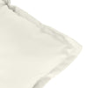 Stella Homewares Garden Bench Cushions 2 pcs Melange Cream 100x50x7 cm Fabric