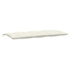 Stella Homewares Garden Bench Cushions 2 pcs Melange Cream 120x50x7 cm Fabric