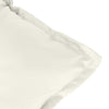 Stella Homewares Garden Bench Cushions 2 pcs Melange Cream 120x50x7 cm Fabric