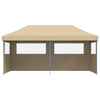 Stella Homewares Foldable Party Tent Pop-Up with 3 Sidewalls Beige