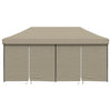 Stella Homewares Foldable Party Tent Pop-Up with 4 Sidewalls Taupe