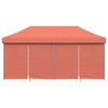Stella Homewares Foldable Party Tent Pop-Up with 4 Sidewalls Terracotta