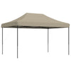 Stella Homewares Foldable Party Tent Pop-Up Taupe 440x292x315 cm