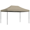 Stella Homewares Foldable Party Tent Pop-Up Taupe 440x292x315 cm
