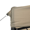 Stella Homewares Foldable Party Tent Pop-Up Taupe 440x292x315 cm