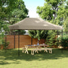Stella Homewares Foldable Party Tent Pop-Up Taupe 440x292x315 cm