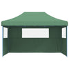 Stella Homewares Foldable Party Tent Pop-Up with 3 Sidewalls Green