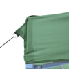 Stella Homewares Foldable Party Tent Pop-Up with 3 Sidewalls Green